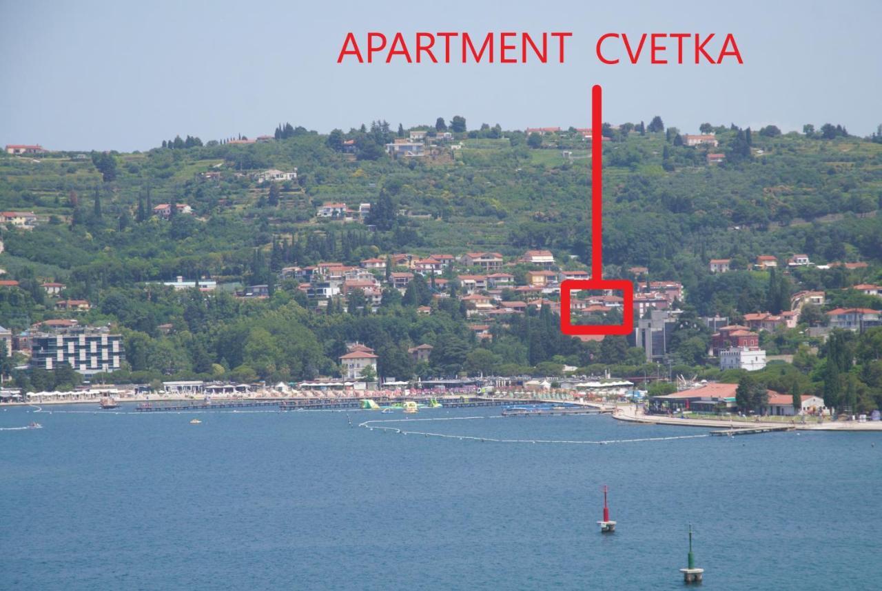 Apartment Cvetka ปอร์โตรอซ ภายนอก รูปภาพ